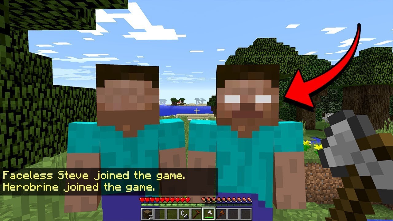 HEROBRINE and FACELESS STEVE are Working Together in Minecraft!
