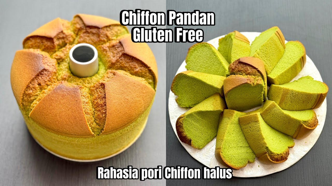 Chiffon Pandan Gluten Free