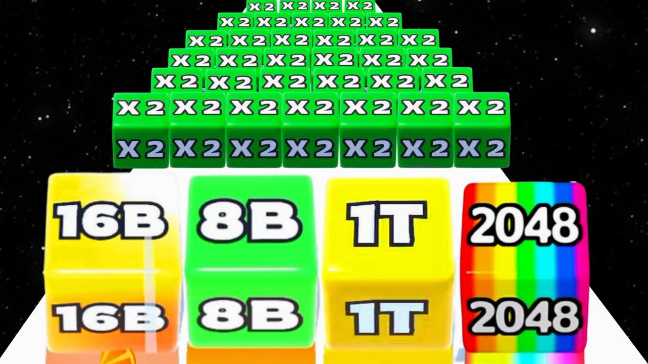 Jelly Runner 3D Number Game (vs) Layer Man - Level Up Number (Freeplay, Max Level) New Update