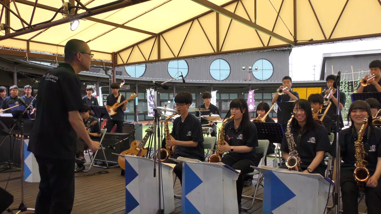 水戸工業高等学校　ジャズバンド部(Blue Beginners)　2023年7月9日　演奏