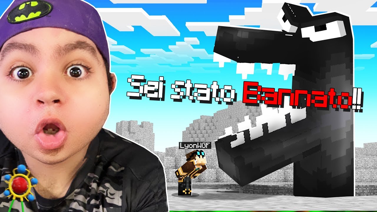 HO BANNATO MIO FRATELLO DAL MIO SERVER DI MINECRAFT!!