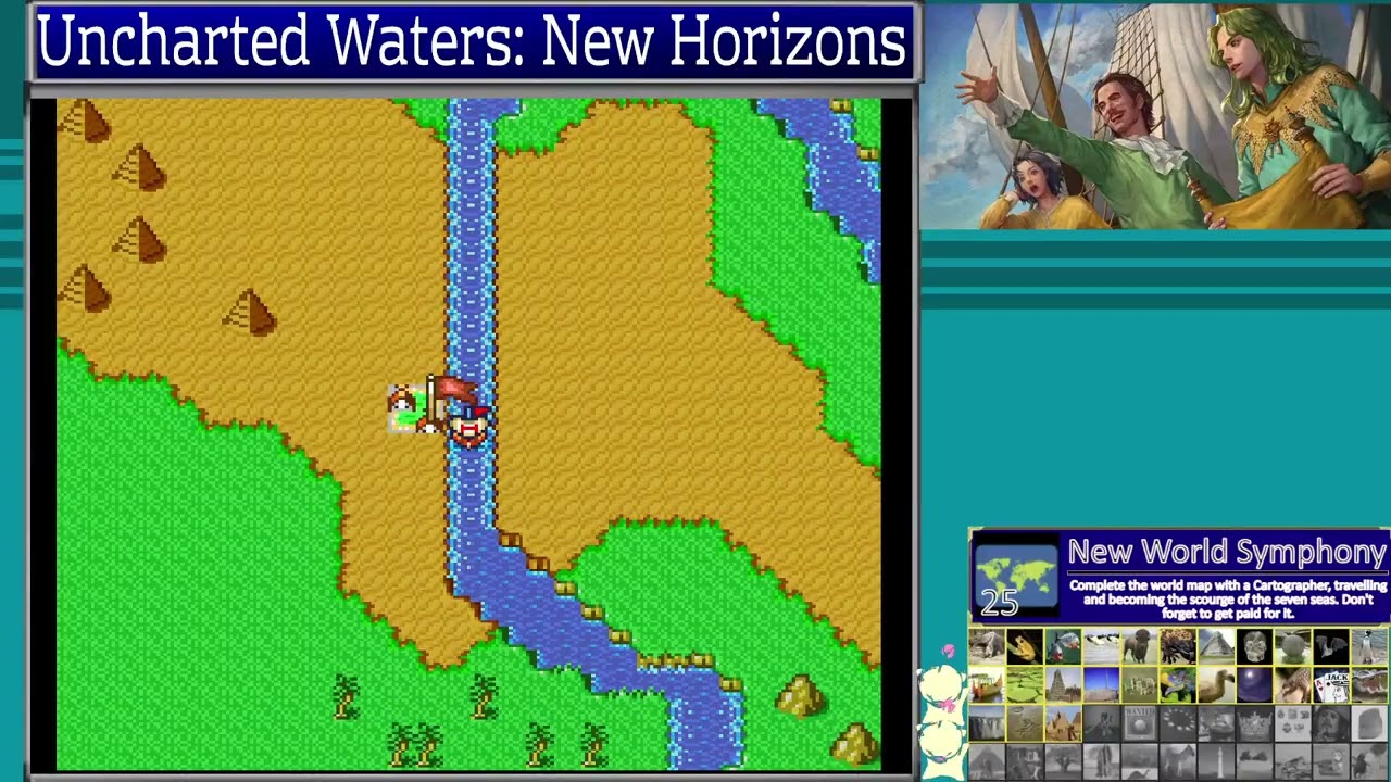 Retroachievements Game #03 : Uncharted Waters: New Horizons #3