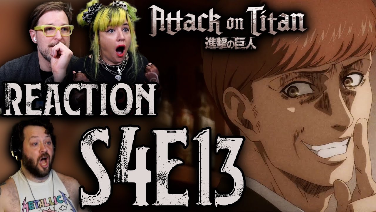 We are DEVASTATED by Gabi & F#!* Floch! // Attack on Titan S4x13 Reaction!