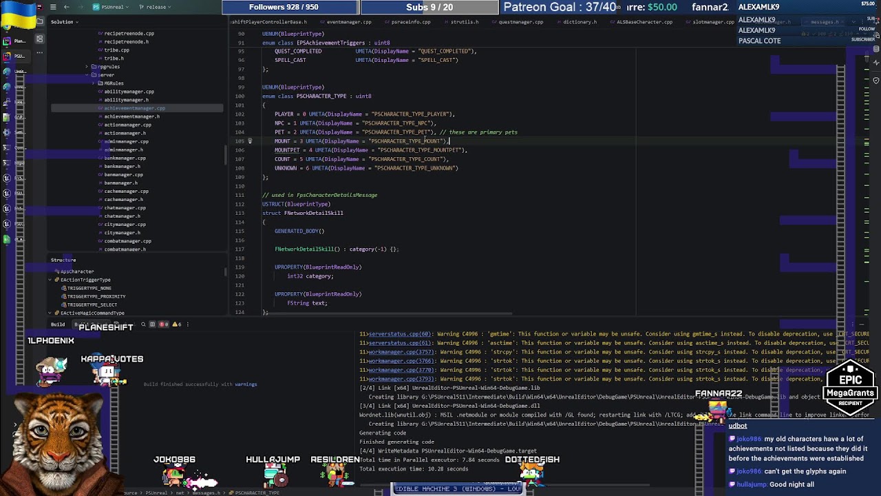Unreal Engine #1713 - Bugfixing