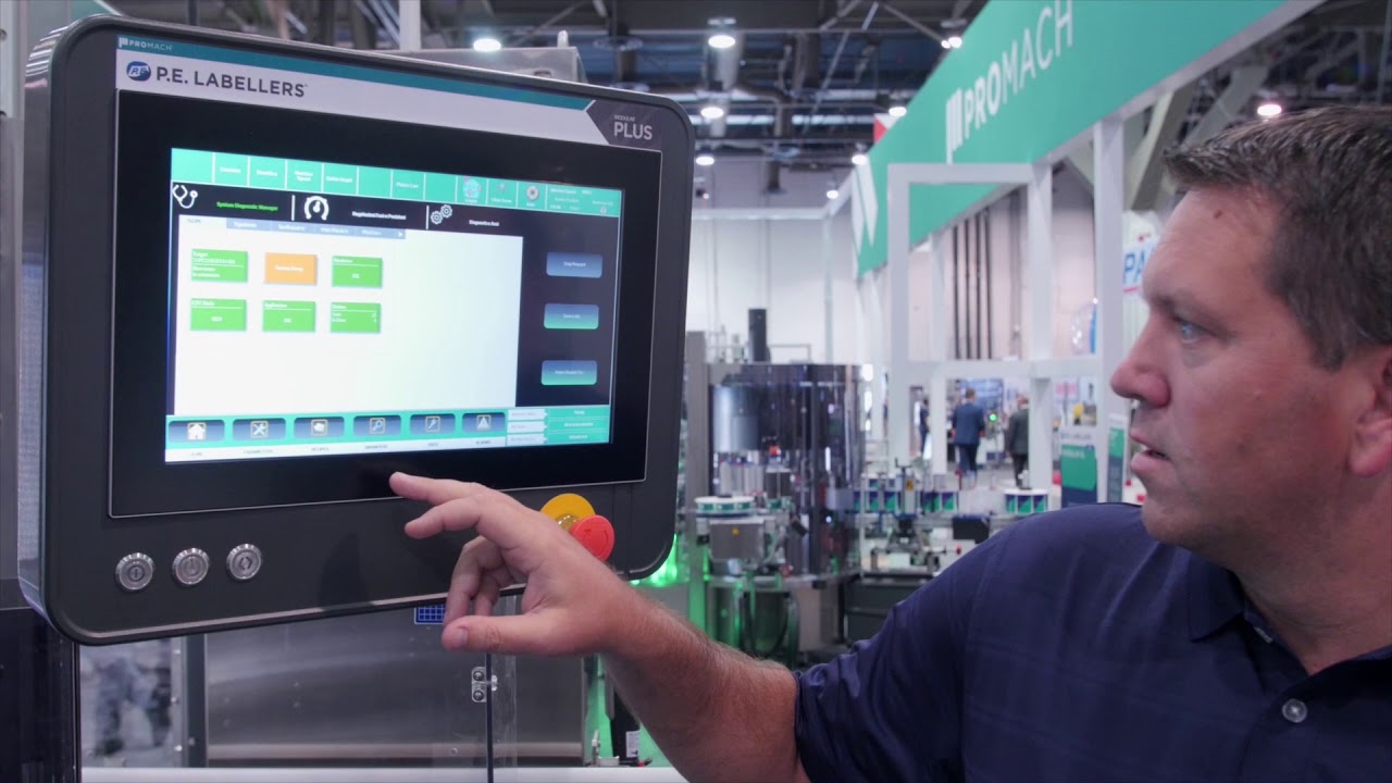 Automated by B&R &ndash; Promach's Modular Plus P.E. Labeler  @ PACK EXPO 2019