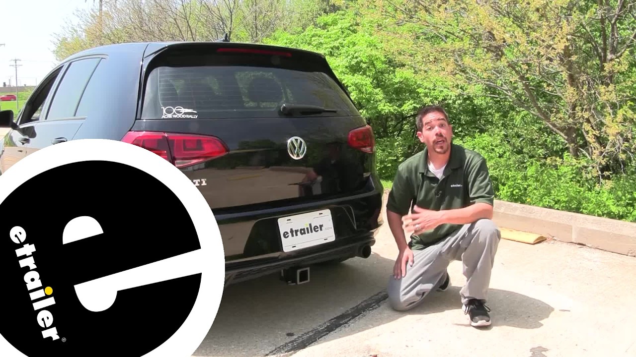 etrailer | How to Install: EcoHitch Hidden Trailer Hitch Receiver on your 2016 Volkswagen GTI