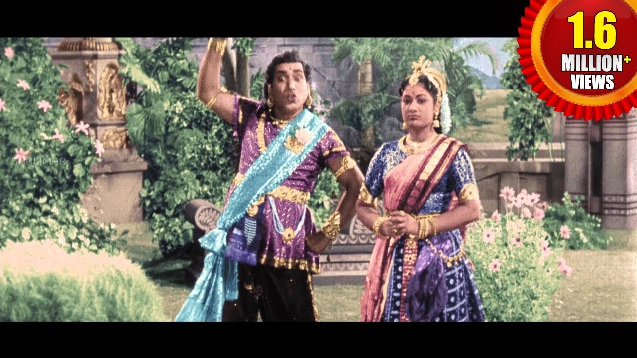 Maya Bazar Movie Song | Sundari Neevanti Video Song | Savitri, Akkineni, NTR