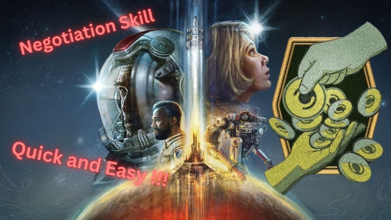Starfield How To Level The Negotiation Skill Quick And Easy