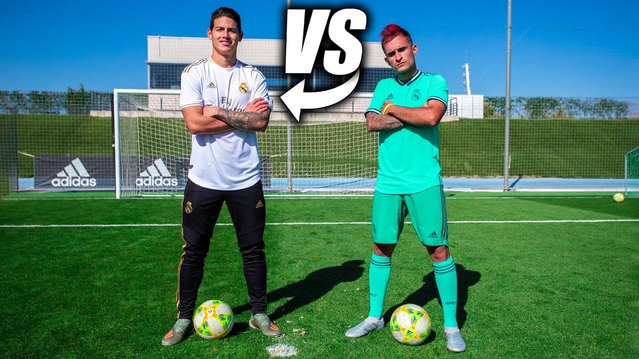 JAMES RODRÍGUEZ VS DELANTERO09 - Retos de Fútbol