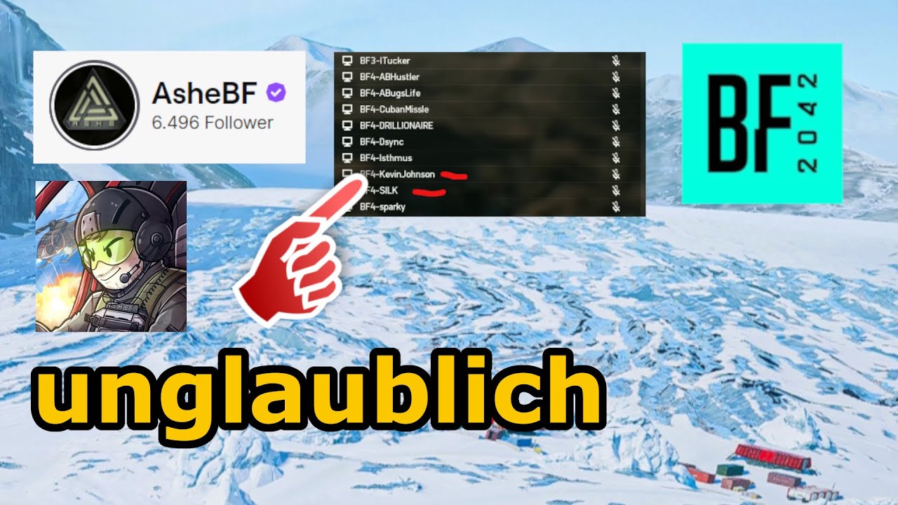 Streamsniper verfolgen Spieler in Battlefield 2042 (AsheMD540)