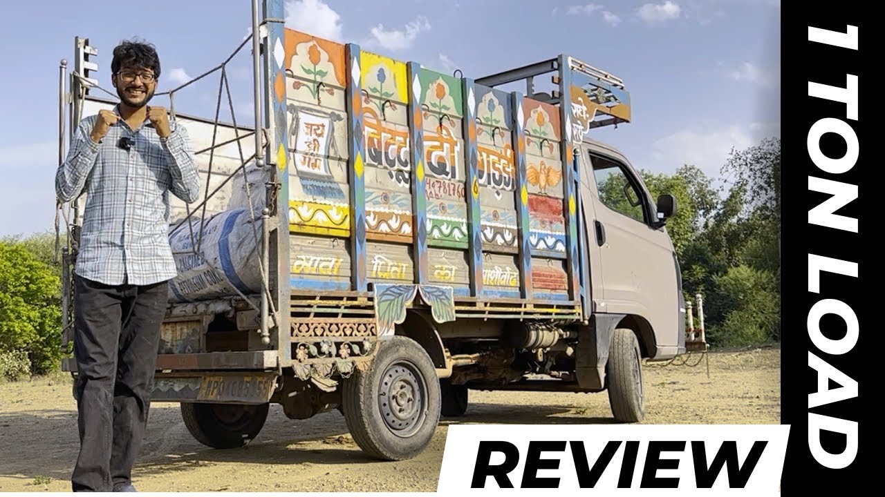 TATA INTRA V10 Mini Truck Load Test | EK Ton Load le pati hai ?