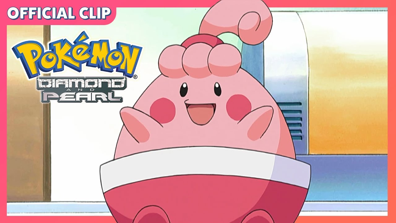 Happiny Hatches | Pokémon: Diamond and Pearl | Official Clip