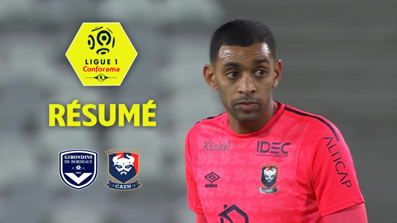 Girondins de Bordeaux - SM Caen (0-2)  - Résumé - (GdB - SMC) / 2017-18