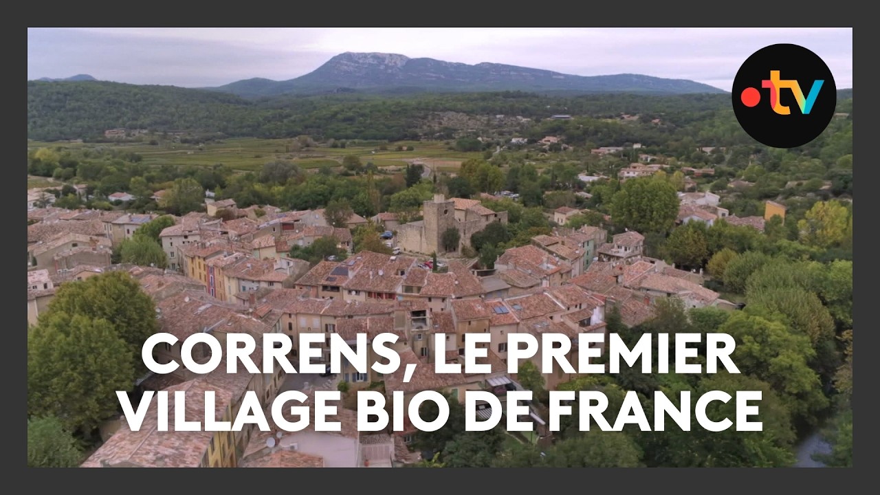 Correns, le premier village bio de France