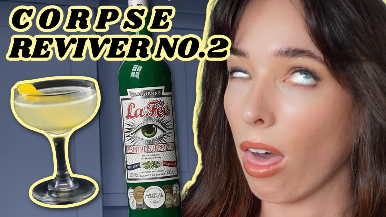 ABSINTHE FAN DRINKS A CORPSE REVIVER COCKTAIL FOR THE FIRST TIME | Hangover Cures | Ciara O Doherty