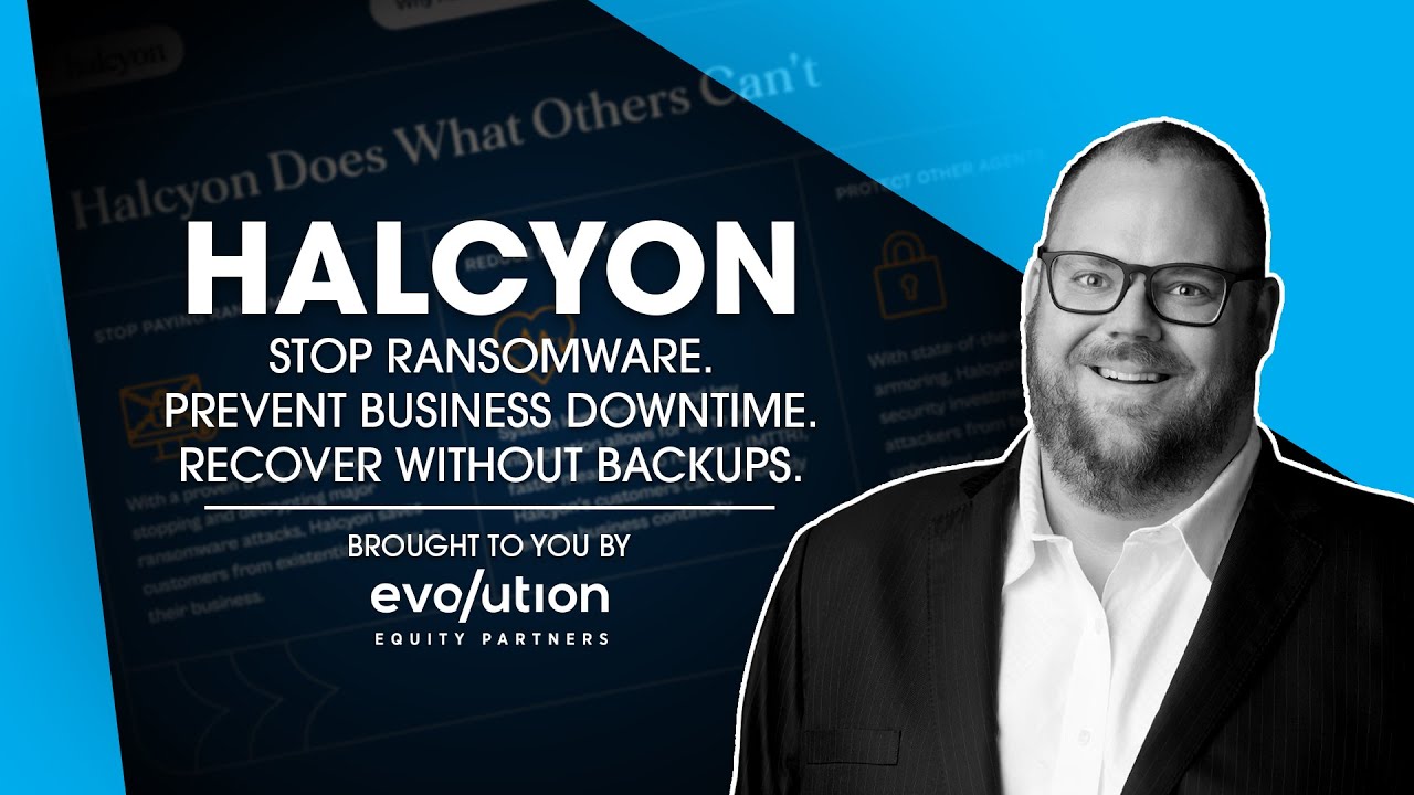 Halcyon: Stop Ransomware. Prevent Business Downtime. Recover Without Backups.