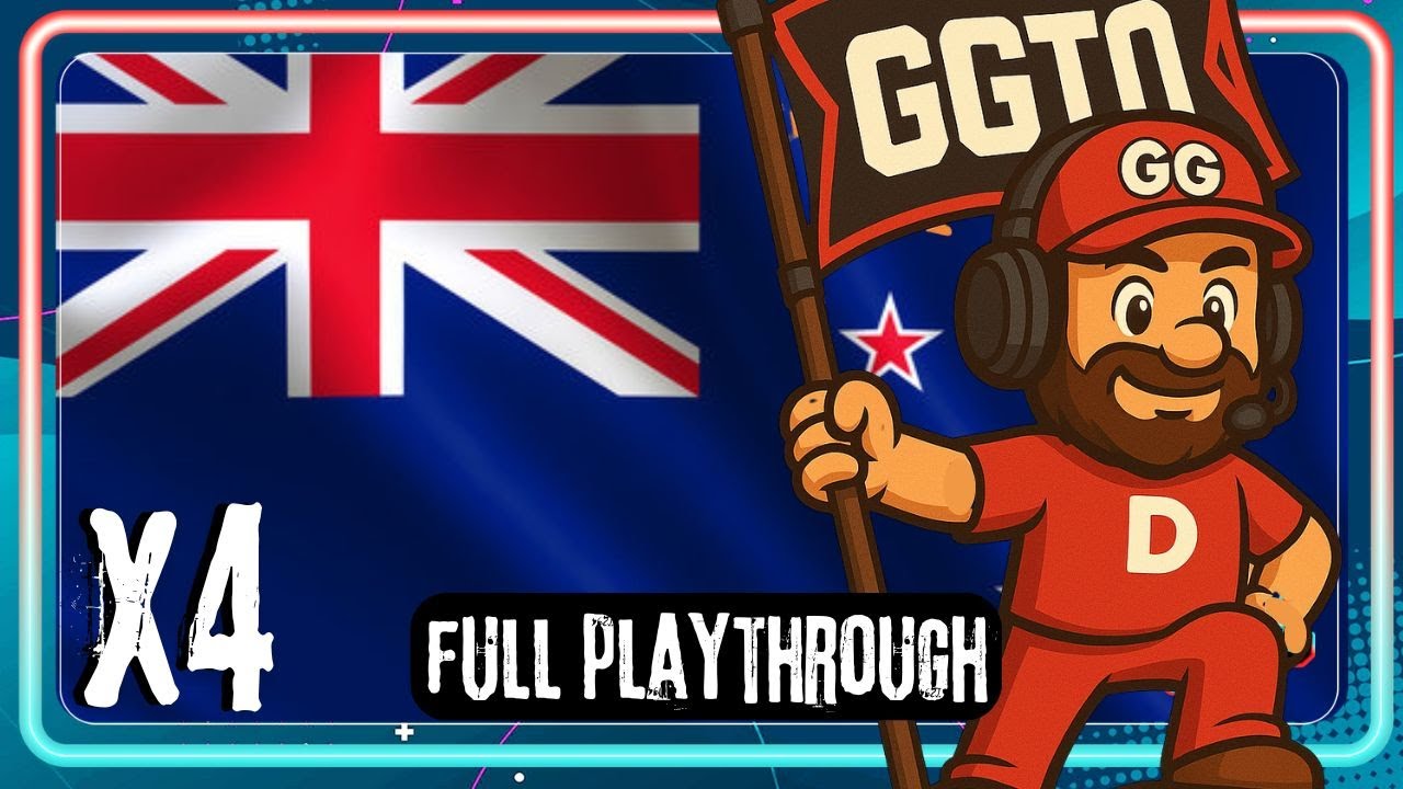 New Zealand 4x Playthrough - Conflict of Nations World War 3 - Mobile / Desktop / Full Playthrough