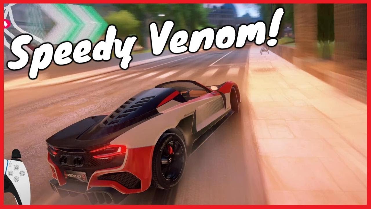 Скоростной Веном! | Asphalt 9 6* Golden Hennessy Venom F5 Мультиплеер