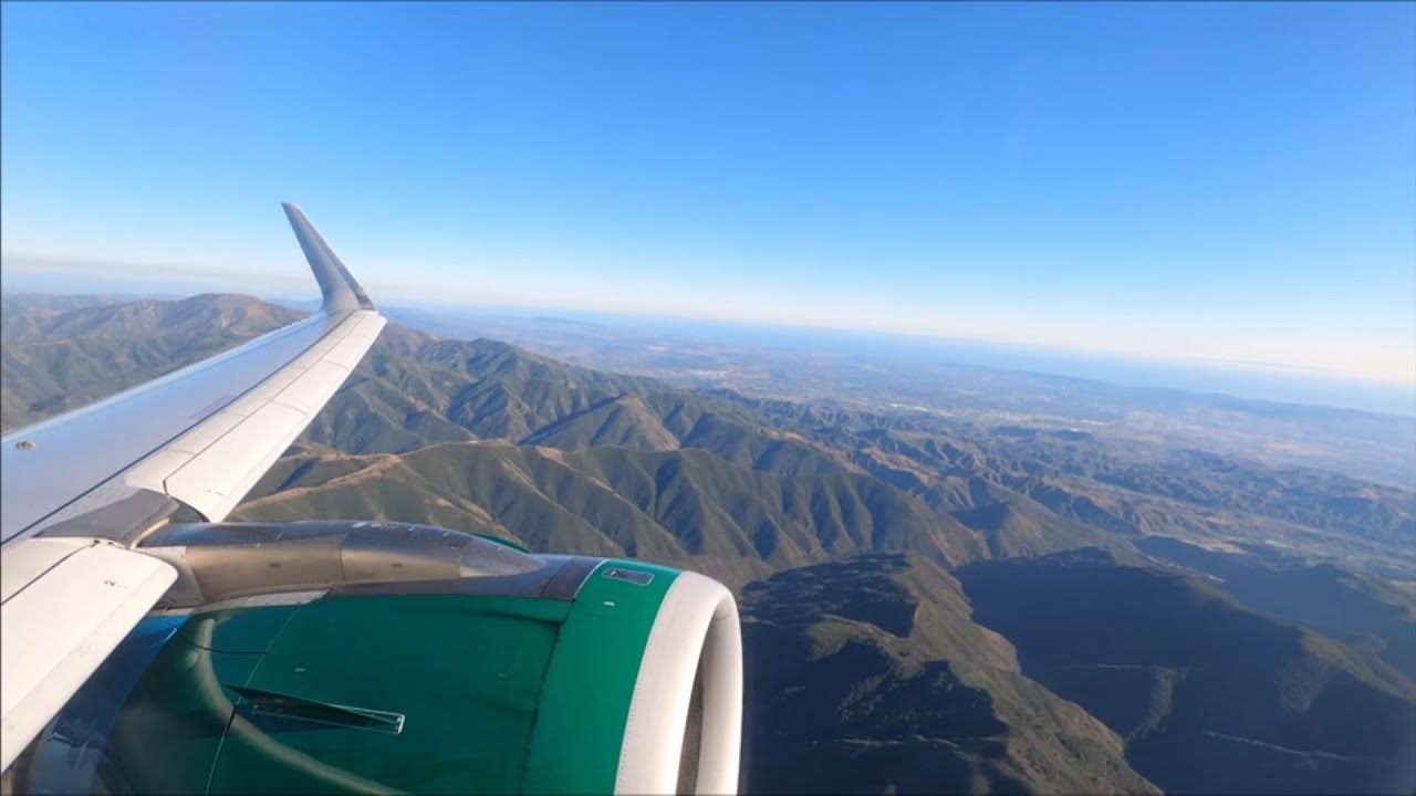 {4K} [FULL FLIGHT] Las Vegas (LAS) - Santa Ana (SNA) — Frontier Airlines — Airbus A320-251N — N377FR