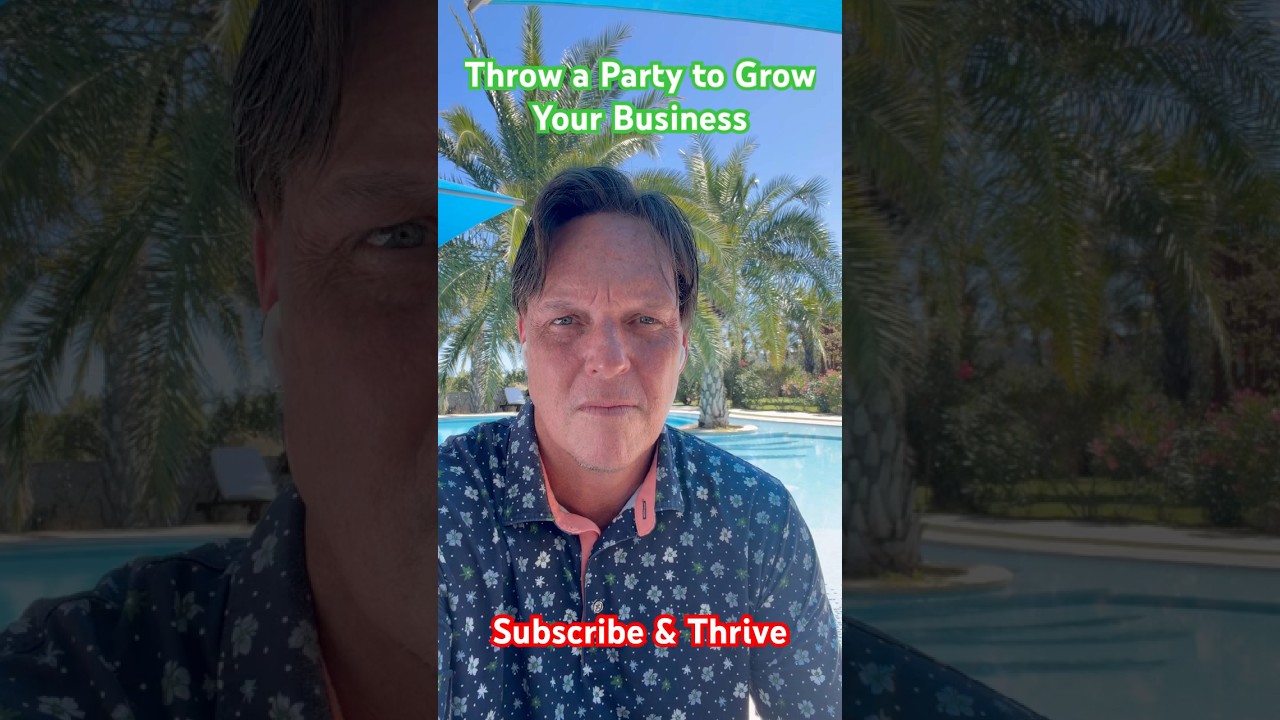 The Party Hack Every Scaling Business Needs #startup #growthhacks