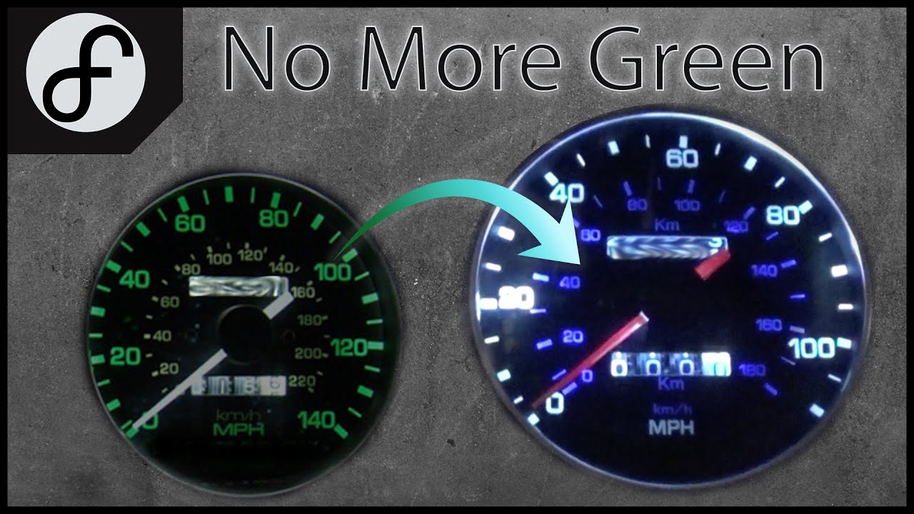Custom Colour & LED Dash Lights - Mk1 NA MX5
