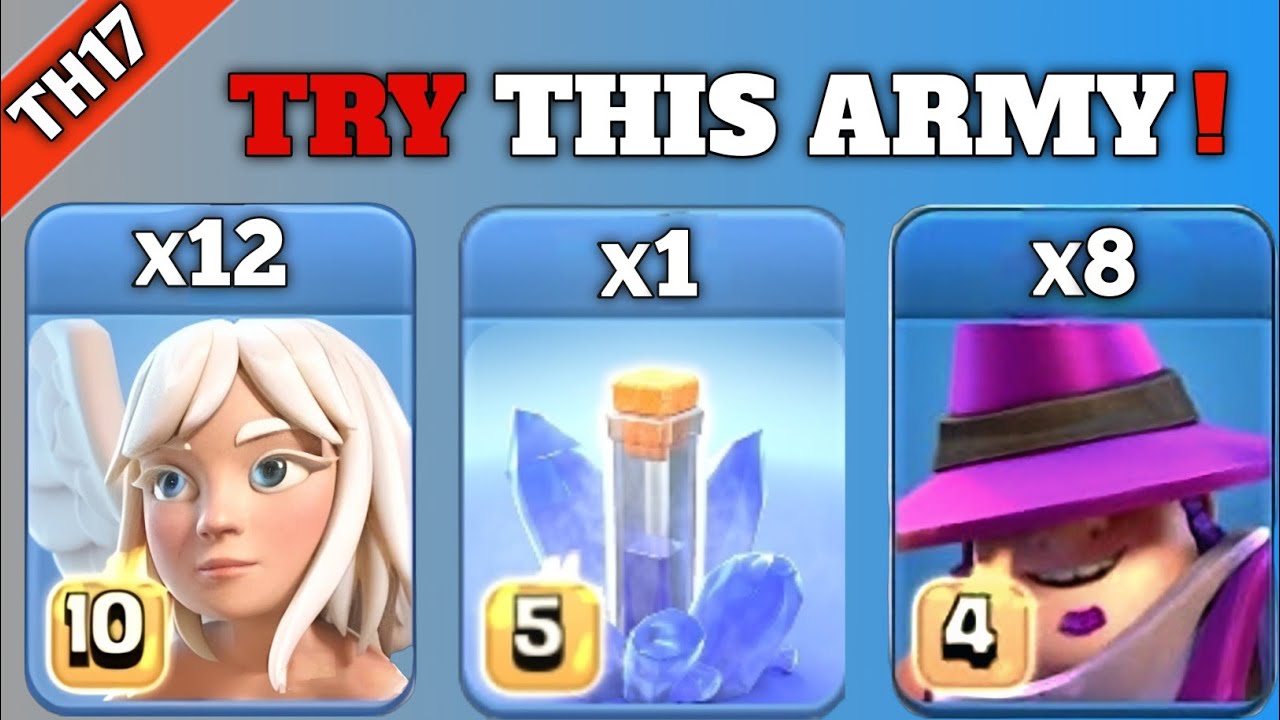 Apprentice Warden Attack l Townhall 17's New Attack Strategy l Best Army For High TownhaLL l COC l
