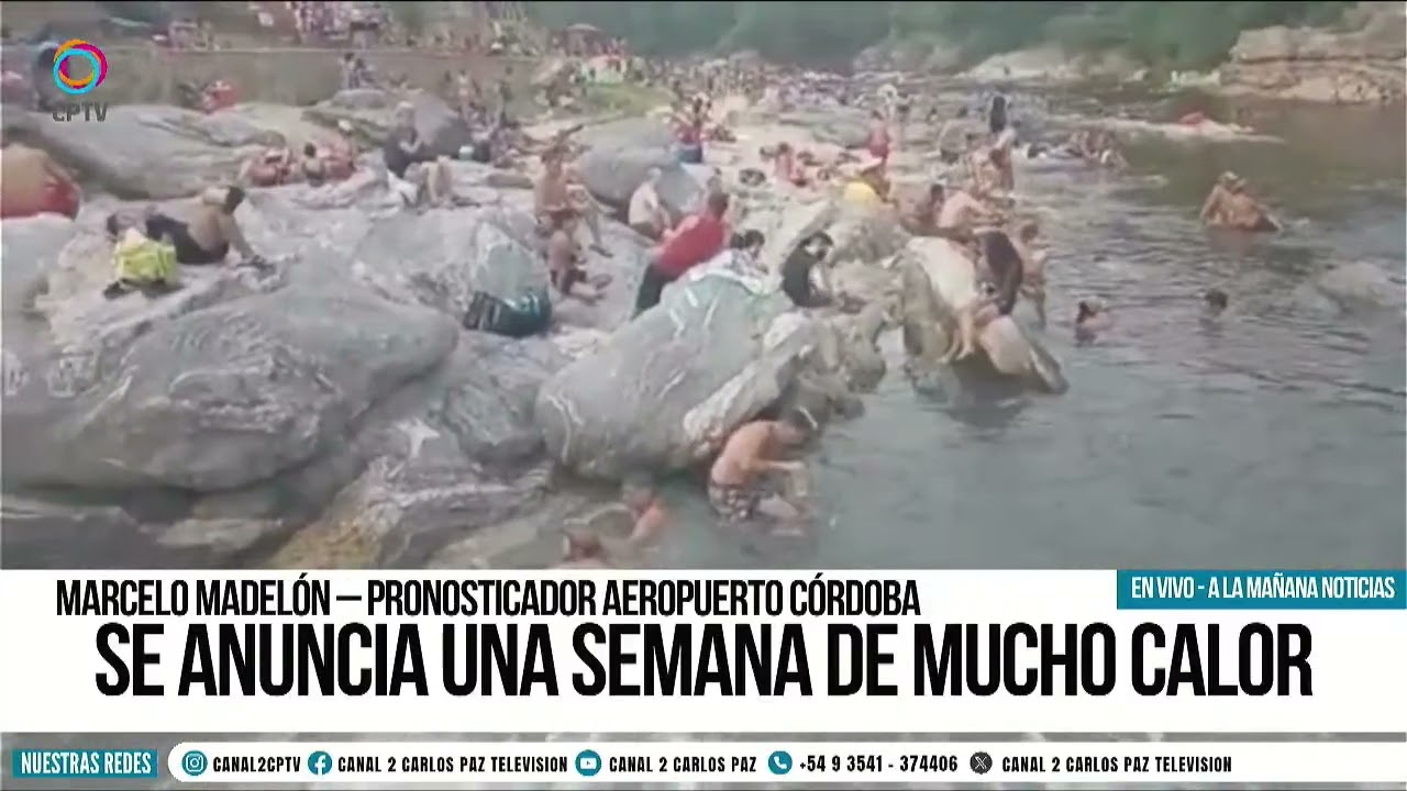 SE ANUNCIA UNA SEMANA DE MUCHO CALOR