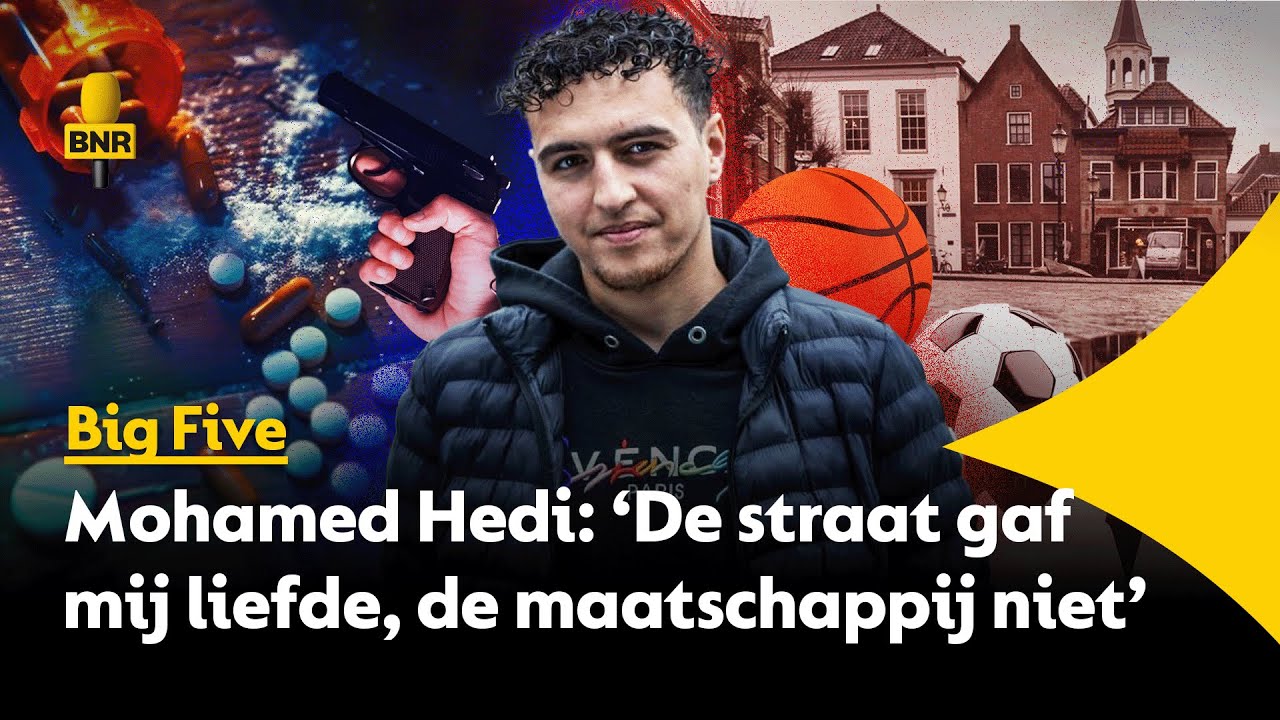 Van zware criminaliteit naar rolmodel: Mohamed Hedi over zijn strijd en comeback