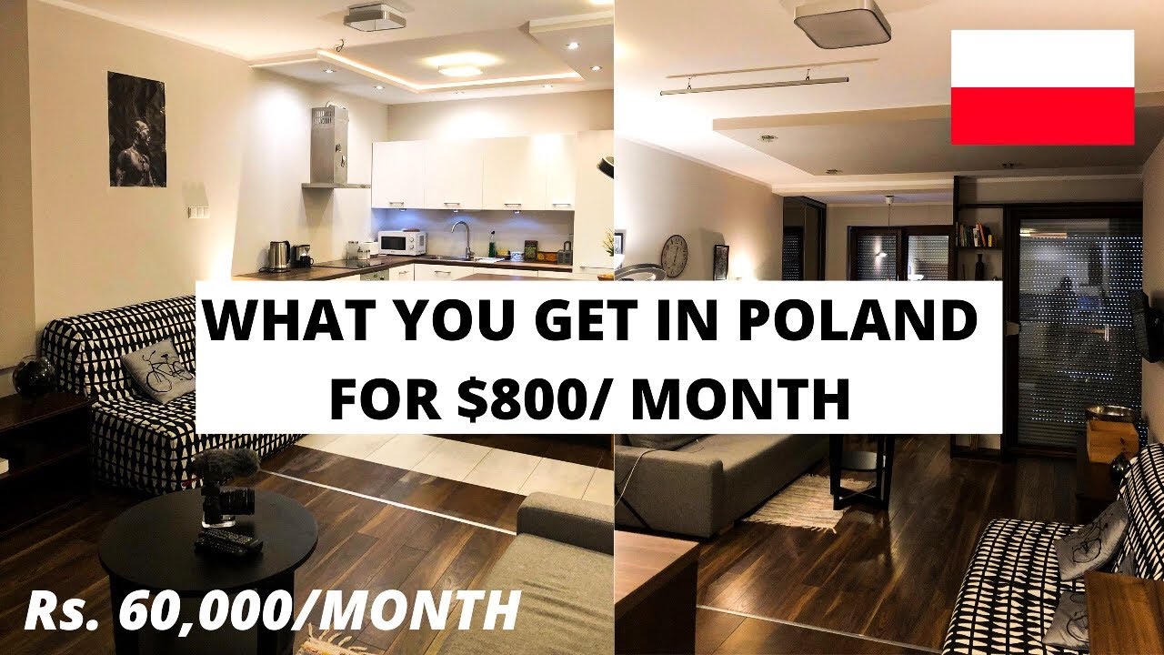 POLAND APARTMENT TOUR for Rs.60,000/ MONTH | RENT &FACILITIES| LUXURY APARTMENT WROCLAW POLAND