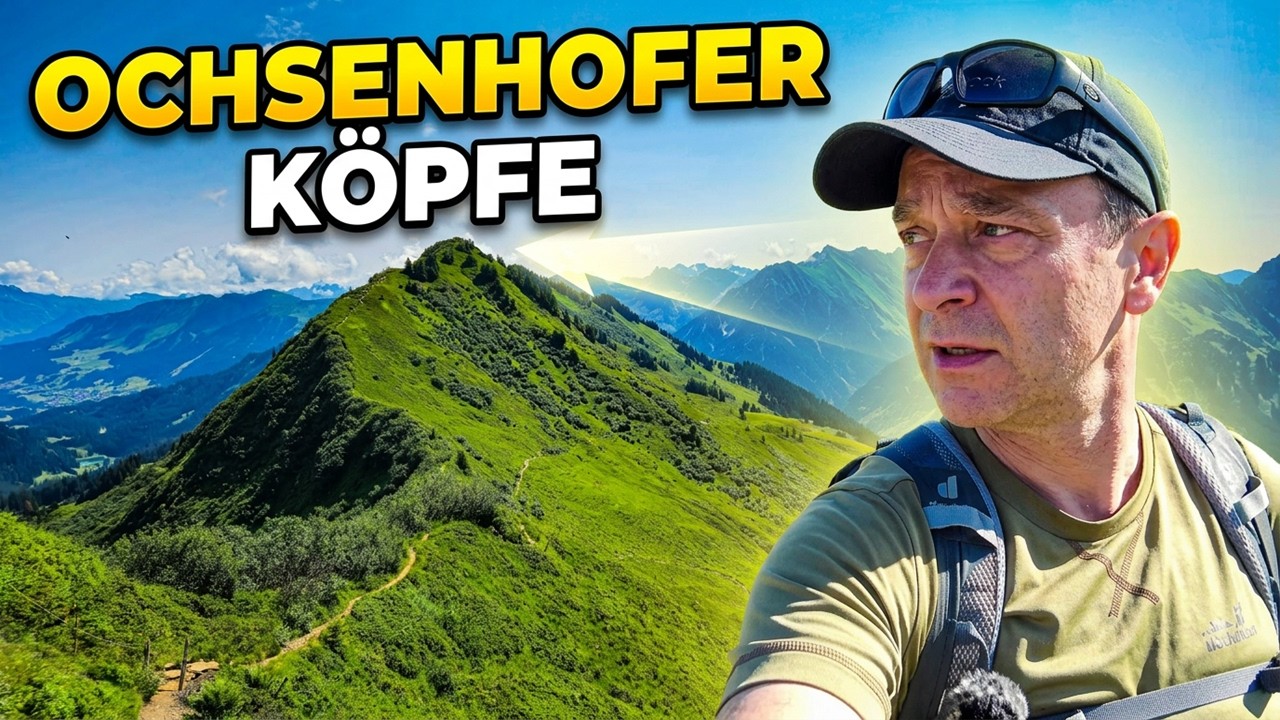 Schönste Wanderung im Kleinwalsertal - Spektakuläre Gratwanderung über die Ochsenhofer Köpfe
