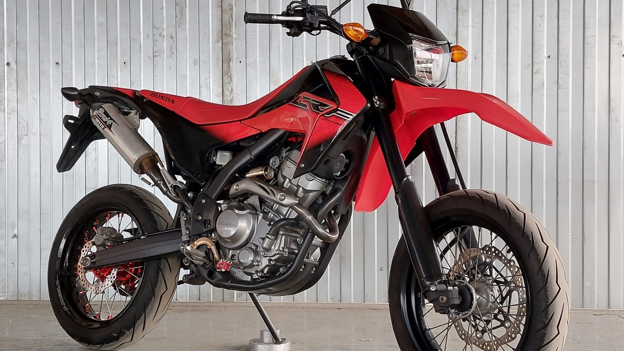 Honda CRF250M - такой же мот как у @EXPLOSIVEMIKE , только Мотард