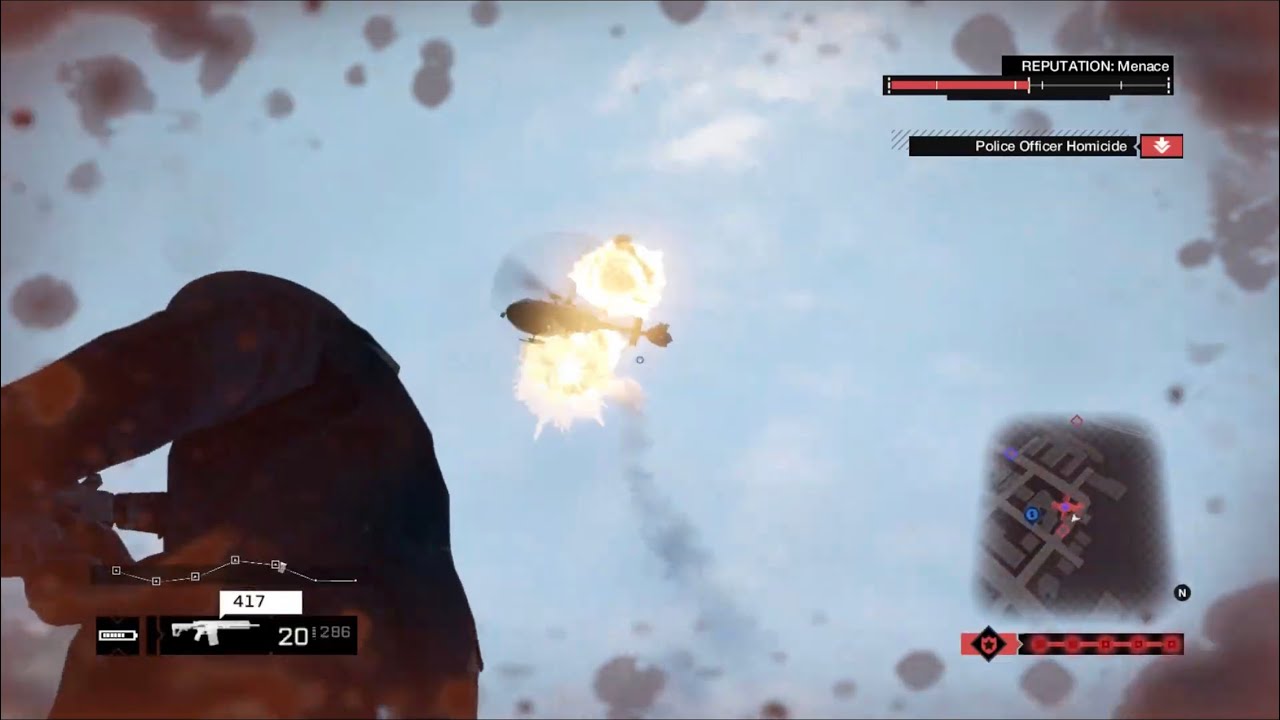 WATCH_DOGS - police chase