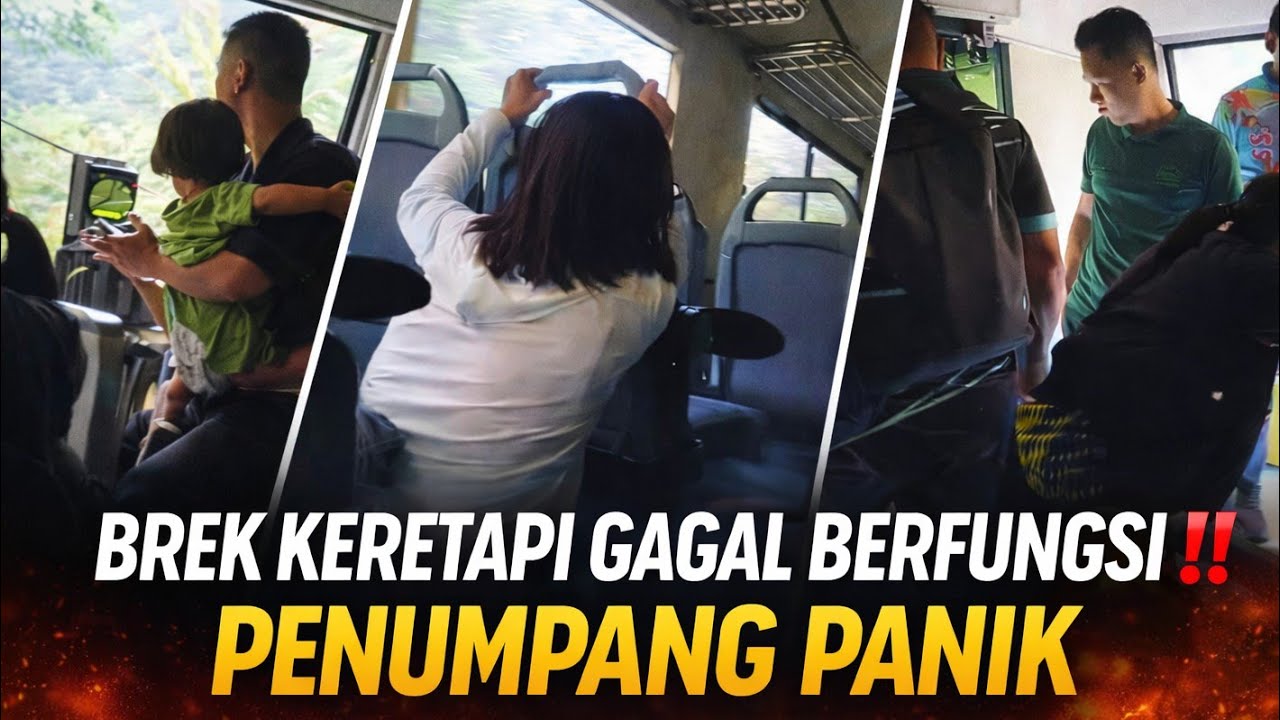 GURU BERDEPAN DETIK CEMAS GARA2 BREK KERETAPI TENOM GAGAL BERFUNGSI 