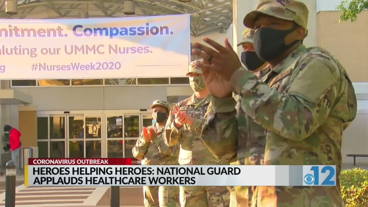 Mississippi National Guard honors healthcare heroes at UMMC