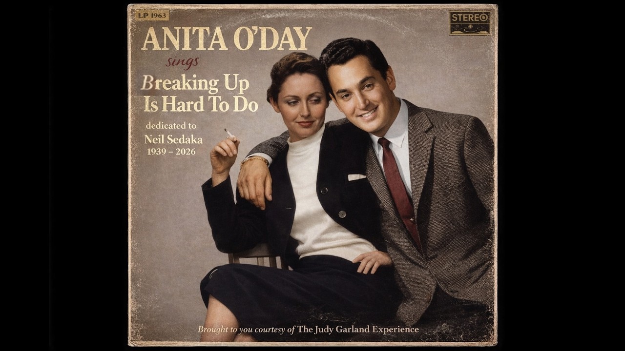 ANITA O'DAY sings Breaking Up Is Hard To Do UNRELEASED    R.I.P. Neil Sedaka 1939 - 2026