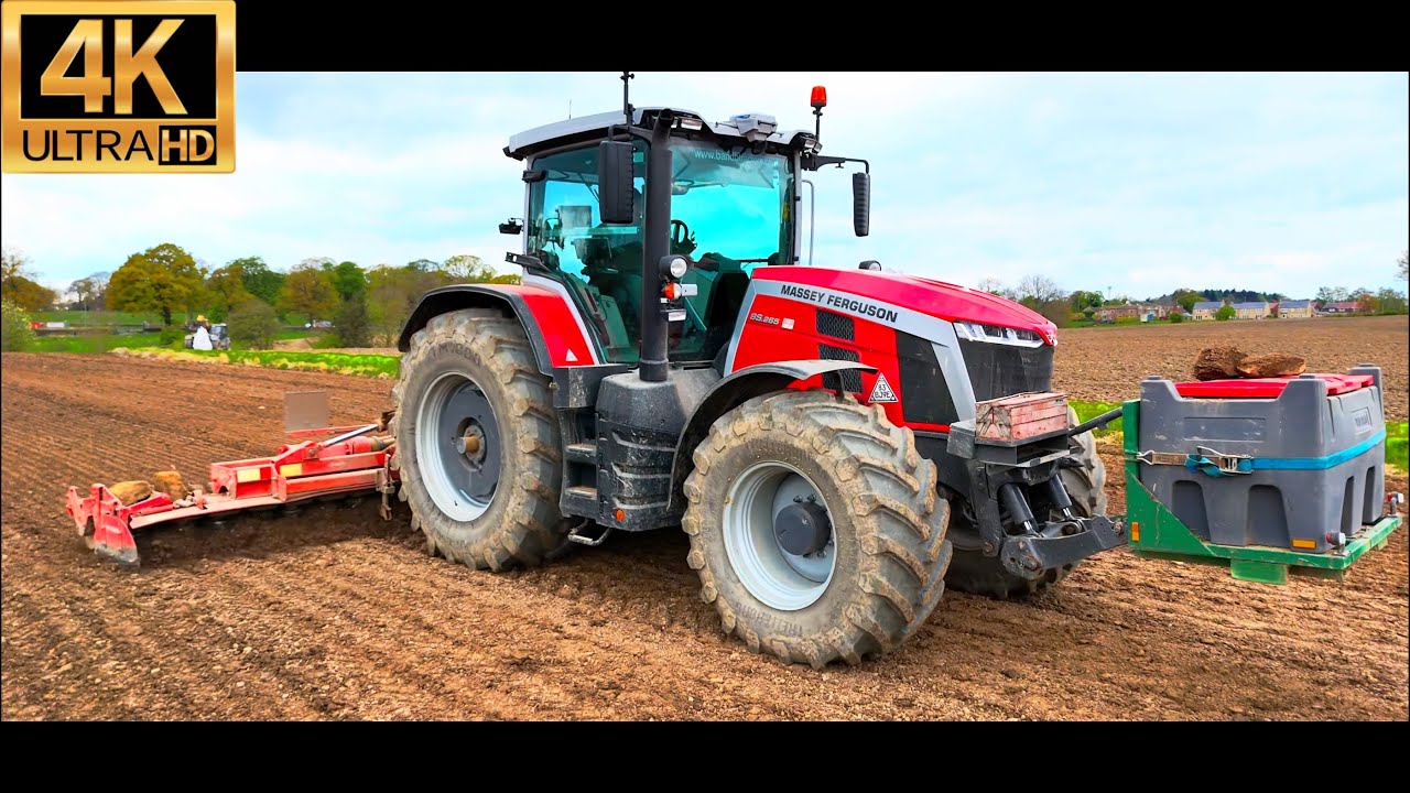 4K YORKSHIRE Heavy Machinery Massey Ferguson 8S.265 Tractor