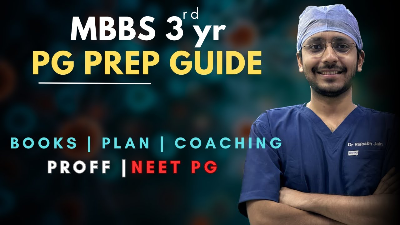ULTIMATE  guide to PG Preparation in MBBS