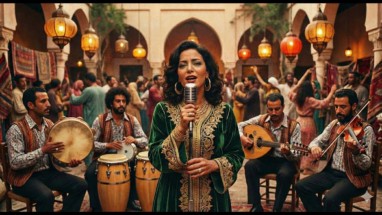 Hajja El Hamdaouia – Hiya Hiya (Hazou Bina Laalam) | Afro-Latin Moroccan Folk Celebration