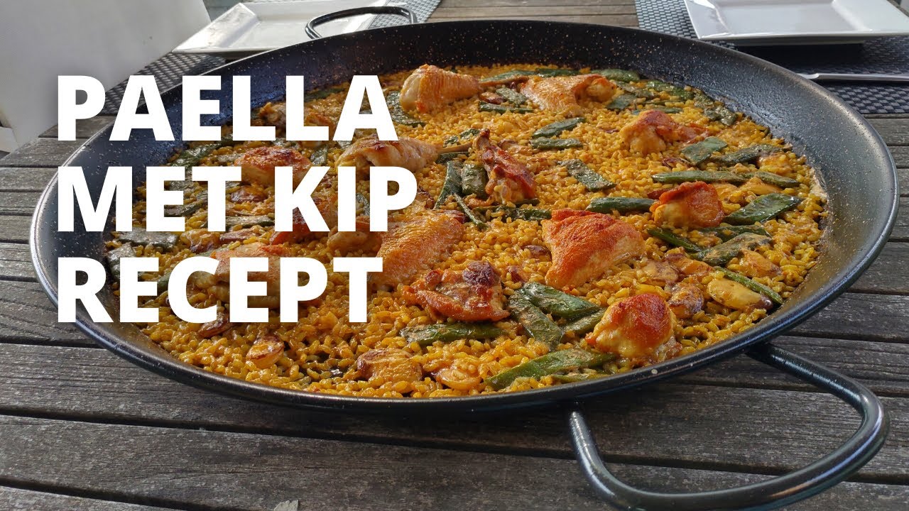 Paella met Kip Recept // Paella Maken 🥘
