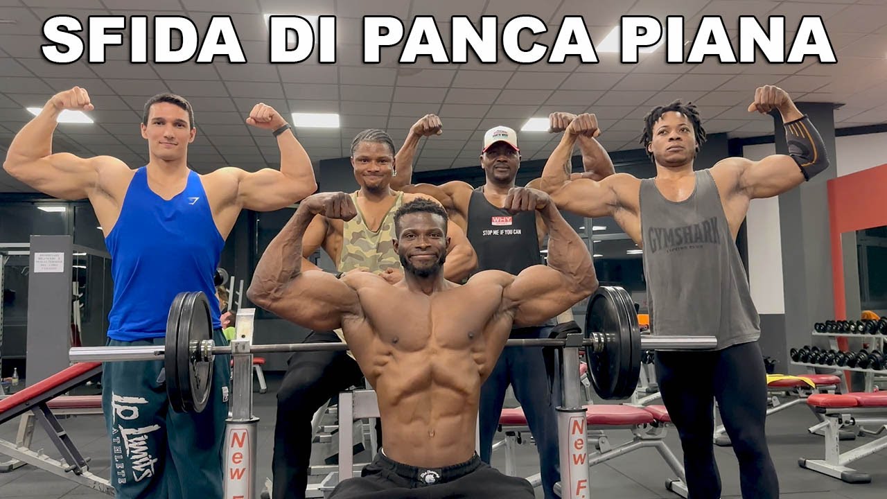 SFIDA DI PANCA PIANA CON MOMO E GLI ALTRI GIGANTI!