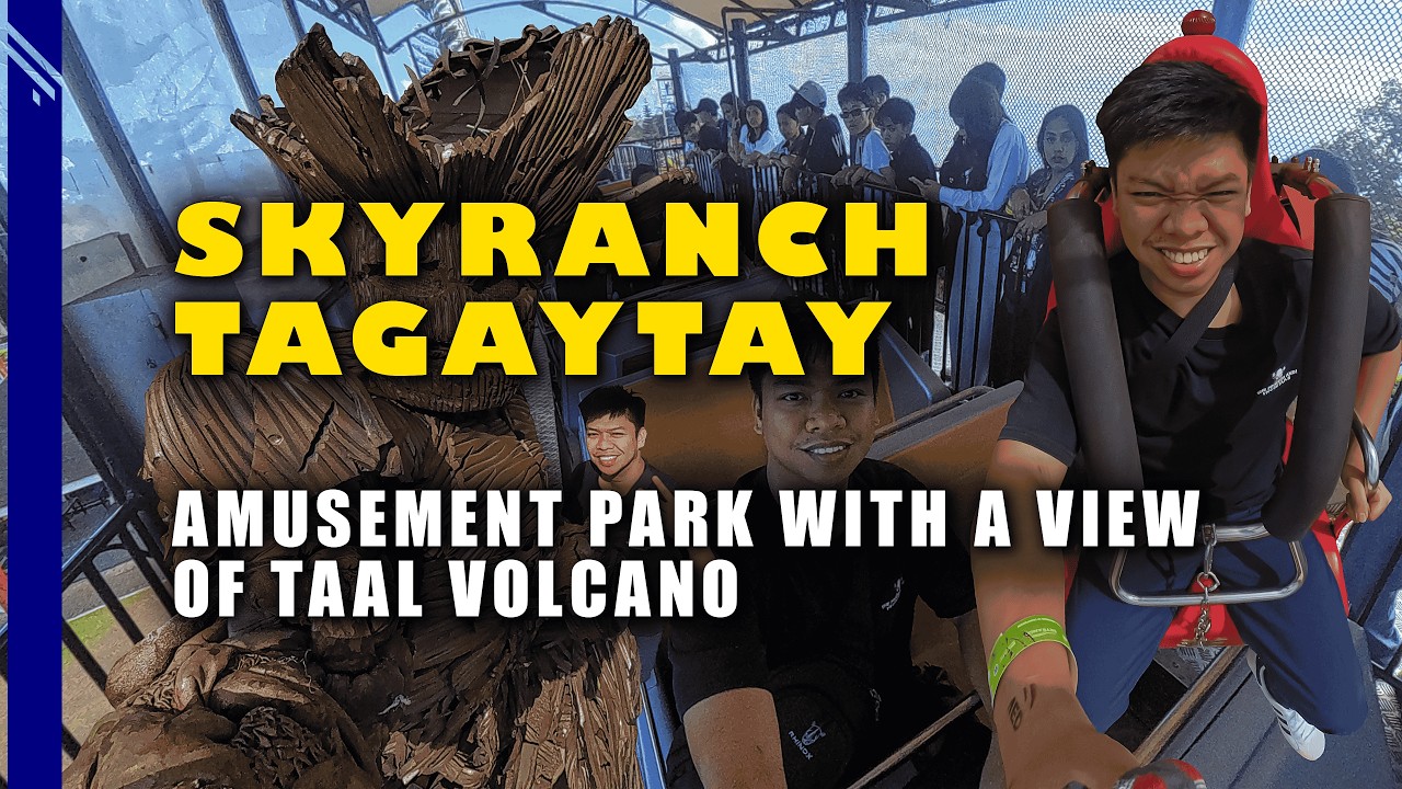 Skyranch Tagaytay Vlog - Enjoy the ride all you can with the View of Taal Volcano