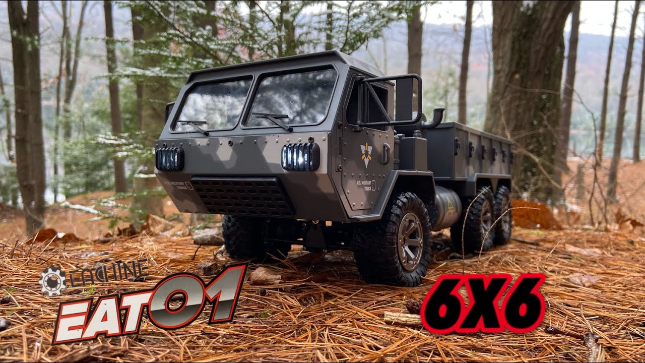 Eachine EAT 01 6x6 RC Truck - Unboxing - Review - Giveaway Details