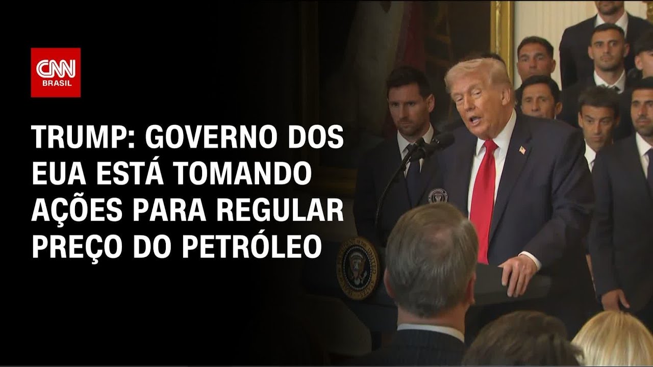 Governo está tomando ações para manter os preços do petróleo baixos, diz Trump | HORA H