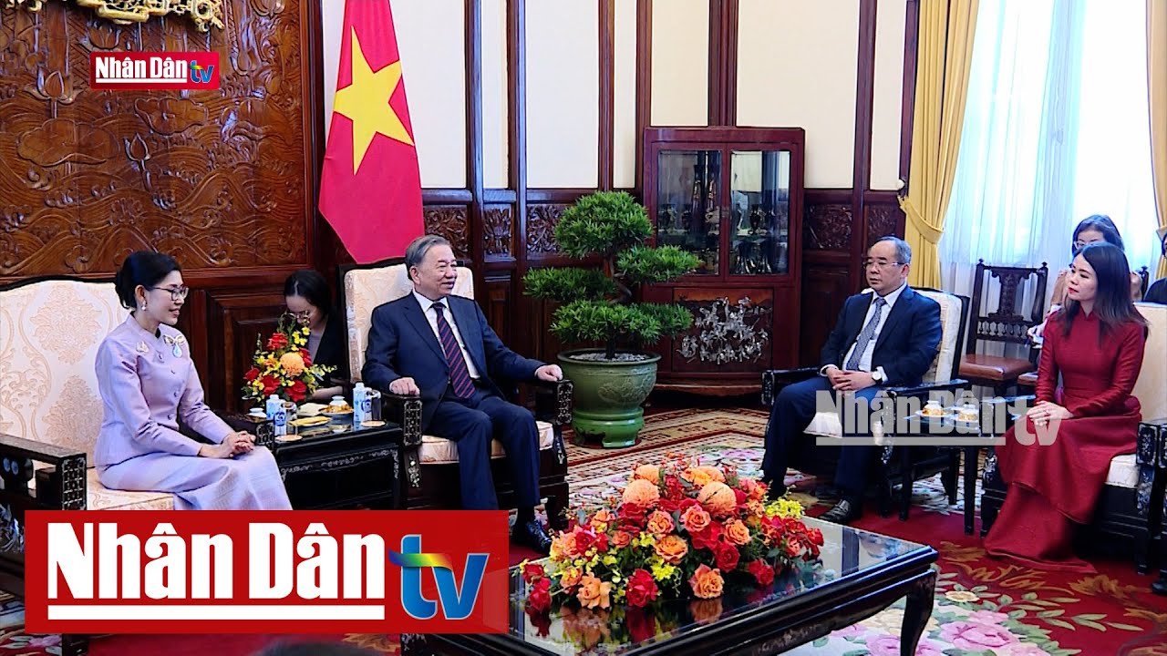 Tổng Bí thư, Chủ tịch nước tiếp các Đại sứ trình Quốc thư