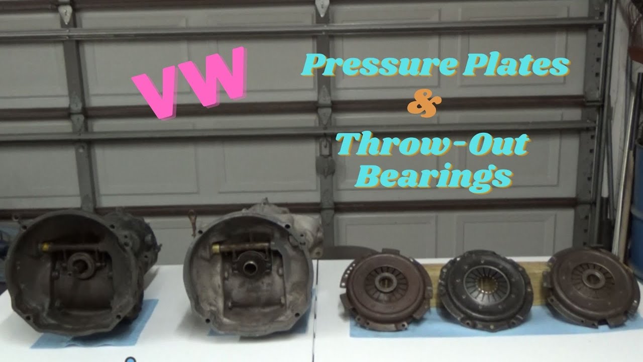VW Pressure Plate and Throw-Out Bearing Comparisons