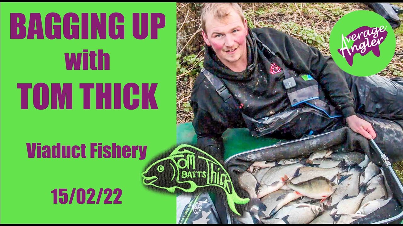 BAGGING UP with TOM THICK // WIN 10 BAGS of Groundbait // Viaduct fishery