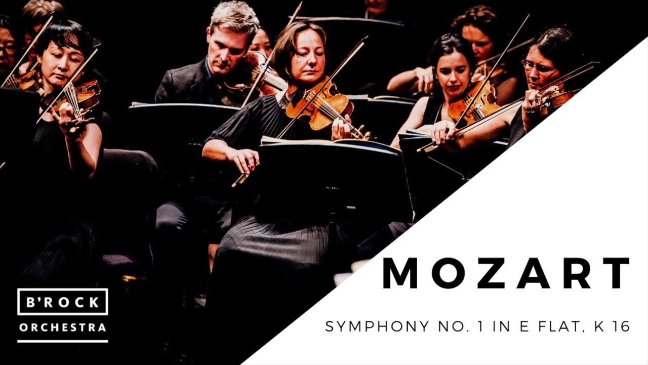 B'Rock Orchestra plays Mozart Symphony No.1 in E flat, K 16