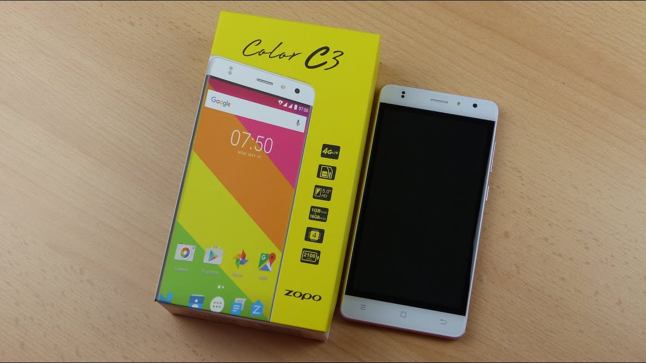 Zopo Color C3 Unboxing [4k]
