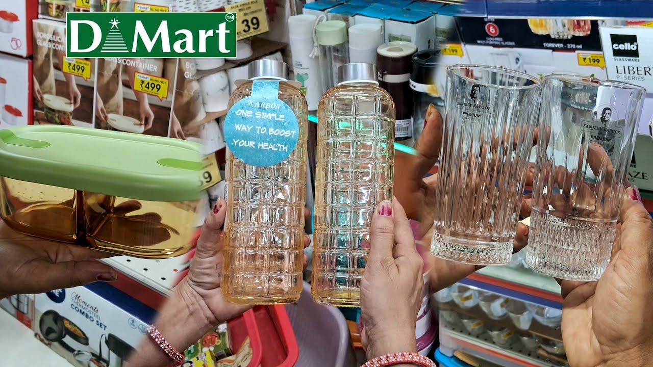 D MART all new kitchen products ! 🤩 new price drop / *ONLINE AVAILABLE* | dmart kitchen products