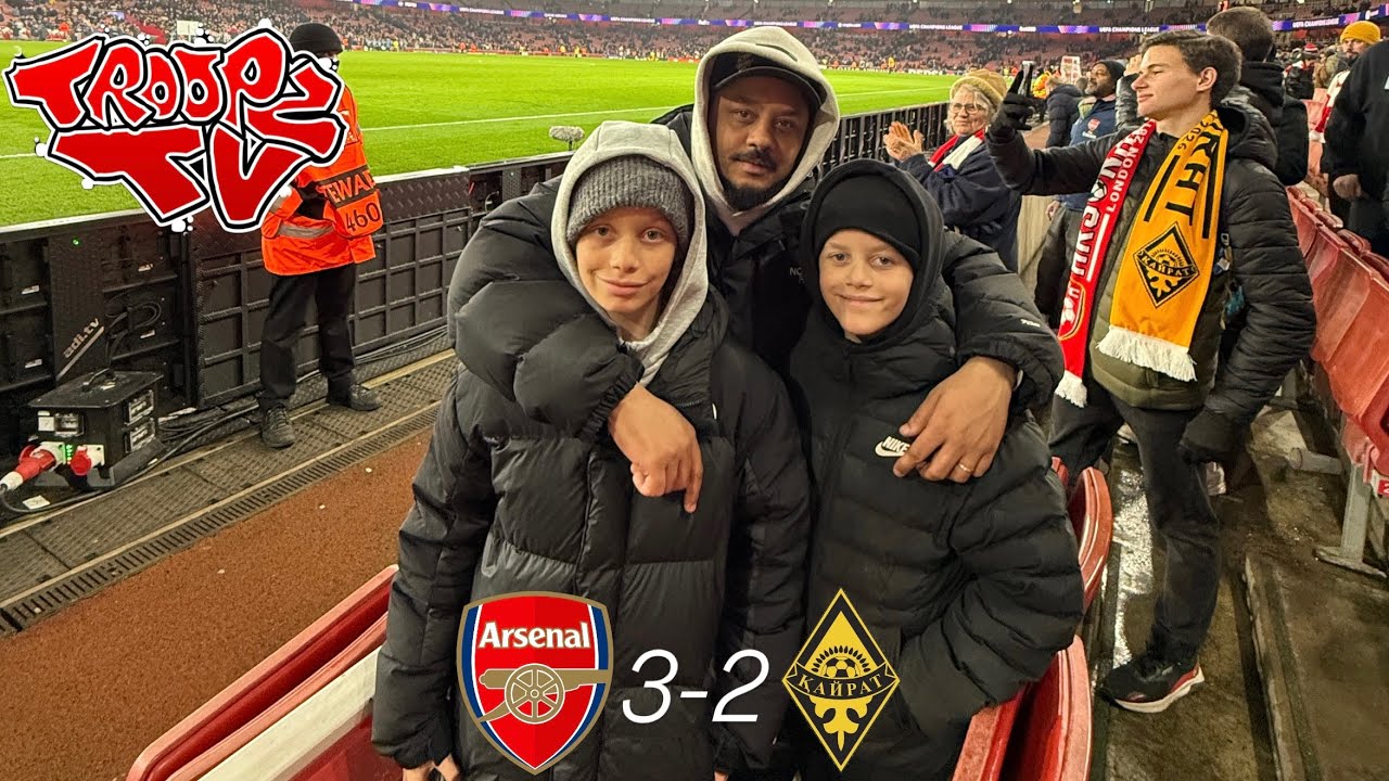 Arsenal 3-2 Kairat | Troopz Match Reaction | HOW IS HAVERTZ ASSISTING GYÖKERES BEFORE ØDEGAARD??!!